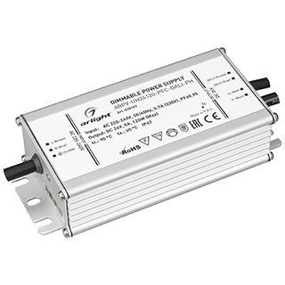 Блок питания ARPV-UH24120-PFC-DALI-PH (24V, 5.0A, 120W) (Arlight, IP67 Металл, 7 лет) | Arlight 028107