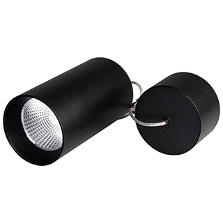 Светильник подвесной SP-POLO-R85-2-15W Warm White 40deg (Black, Black Ring) (Arlight, IP20 Металл) | Arlight 022957