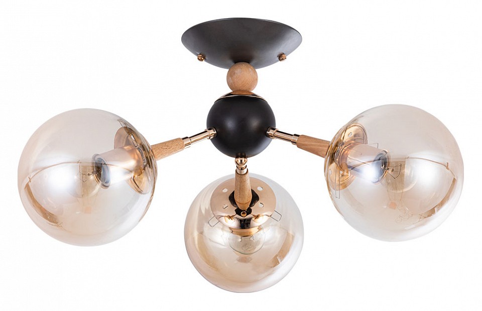 Люстра на штанге Arte Lamp Boston A4485PL-3BK | Arte Lamp ARA4485PL-3BK
