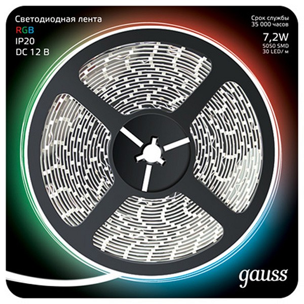 Лента светодиодная Gauss Gauss 312000407 | Gauss GA312000407