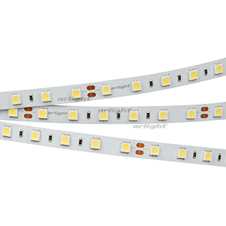 Лента RTW 2-5000NC 24V Warm2700 2x (5060, 300 LED, LUX) (Arlight, 14.4 Вт/м, IP65) | Arlight 014962