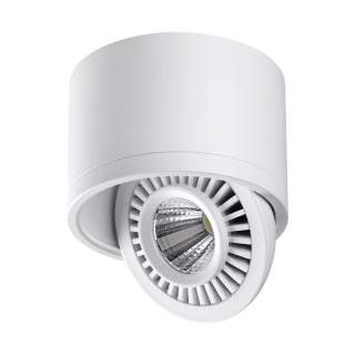 358811 OVER NT21 378 белый Светильник накладной светодиодный IP20 LED 9W 770Лм 4000K 220V GESSO | Novotech NT358811