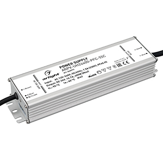 Блок питания ARPV-UH24400-PFC-55C (24V, 16.7A, 400W) (Arlight, IP67 Металл) | Arlight 040977