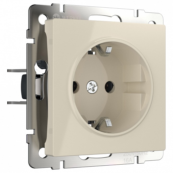 Розетка двойная с заземлением без рамки Werkel W117 6 W1171303 | Werkel WRKa051478