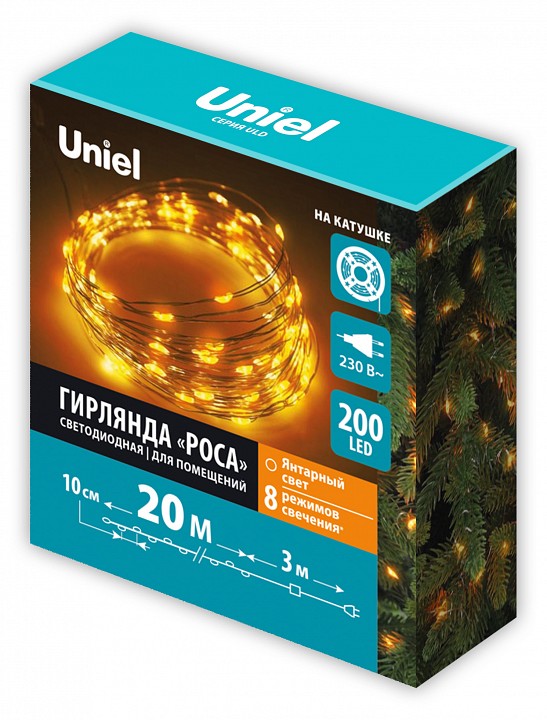Гирлянда Нить Uniel  UL-00012077 | Uniel ULUL-00012077