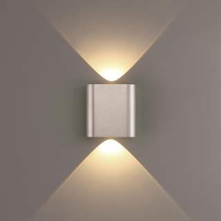 7106/2WL HIGHTECH ODL26 Настенный светильник матовый никель/металл IP20 LED 2W 3000K 220V MAGNUM | Odeon Light OL7106/2WL