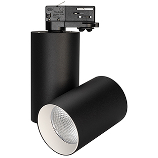 Светильник SP-POLO-TRACK-TURN-R85-15W Day4000 (BK-WH, 40 deg) (Arlight, IP20 Металл) | Arlight 027429