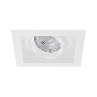 Светильник MS-VORTEX-BUILT-S90x90-12W Warm3000 (WH-WH, 20 deg, 230V) (Arlight, IP20 Металл) | Arlight 057912