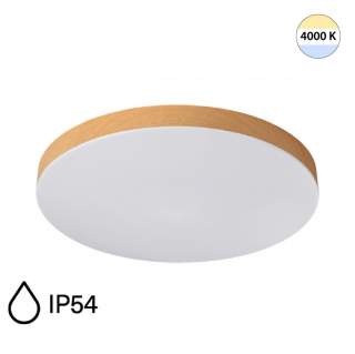 7761/36L MITRA LED SN 545 Светильник пластик/белый/под дерево LED 36Вт 4000K D400 IP54 GAMMA | Sonex SN7761/36L