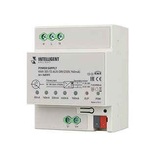 INTELLIGENT ARLIGHT Блок питания шины KNX-301-72-AUX-DIN (230V, 960mA) (IARL, IP20 Пластик) | Arlight 048393