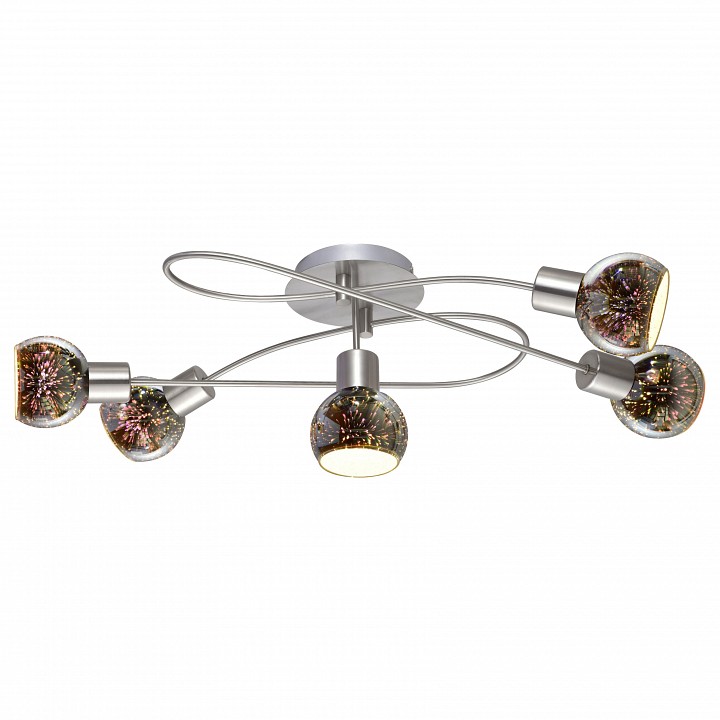Потолочная люстра Arte Lamp Illusione A6125PL-5SS | Arte Lamp ARA6125PL_5SS