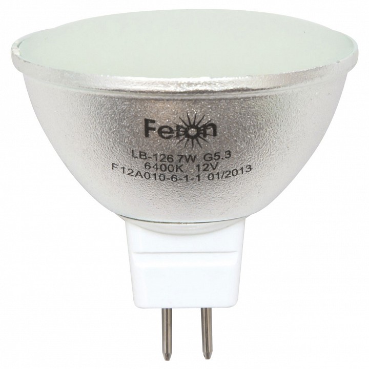 Лампа светодиодная Feron LB-126 GU5.3 7Вт 6400K 25294 | Feron FE25294