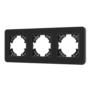 Рамка стеклянная FRM-OMALI-SFGS-3-BK (Arlight, -) | Arlight 049713