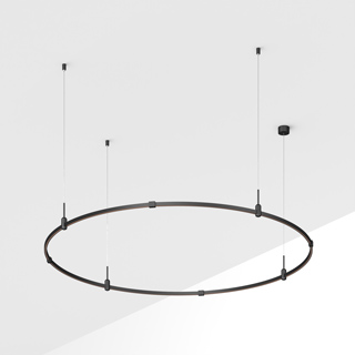 Основание ART-APRIORI-ROUND-HANG-R1800 (BK) (Arlight, IP20 Металл) | Arlight 048492