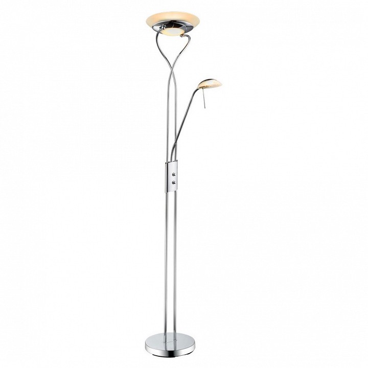Торшер с подсветкой Arte Lamp Duetto A4399PN-2CC | Arte Lamp ARA4399PN_2CC