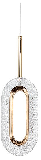 Подвесной светильник Arte Lamp Ovale A2489SP-1GO | Arte Lamp ARA2489SP-1GO