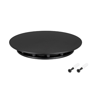 Крепление MOONLIGHT-BASE-ROUND-D13-M Black (Arlight, Металл) | Arlight 046058