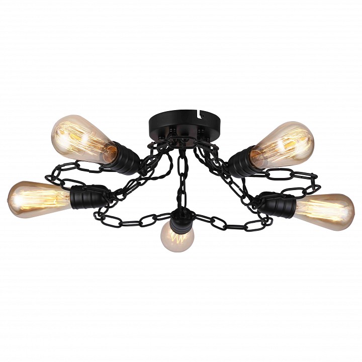 Потолочная люстра Arte Lamp 9344 A9344PL-5BK | Arte Lamp ARA9344PL_5BK