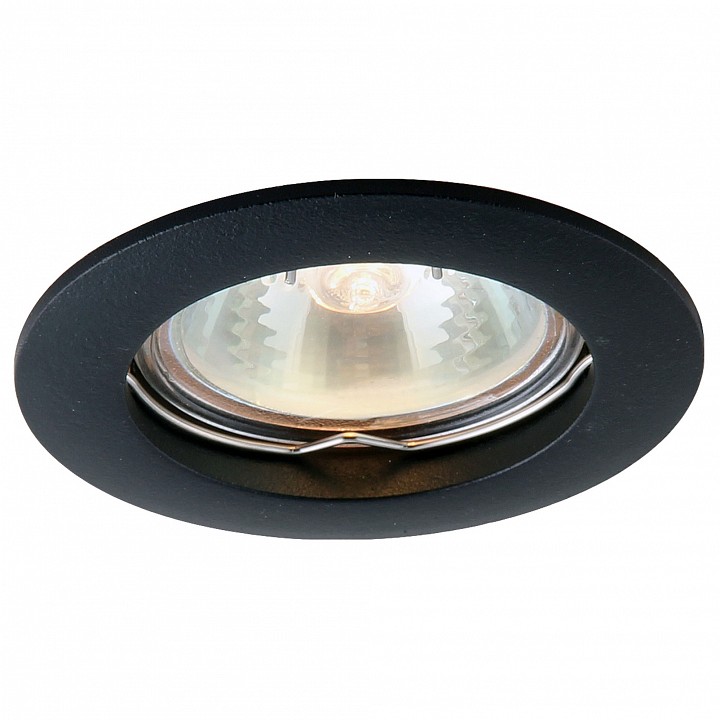 Встраиваемый светильник Arte Lamp Basic A2103PL-1BK | Arte Lamp ARA2103PL-1BK