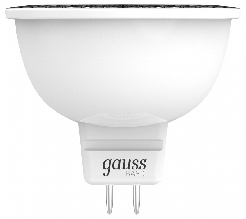 Лампа светодиодная Gauss Basic GU5.3 6.5Вт 3000K 1013517 | Gauss GA1013517