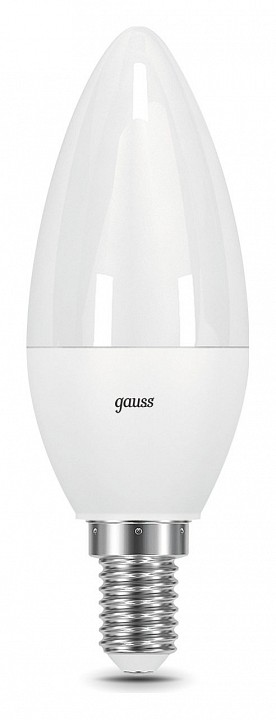 Лампа светодиодная Gauss Свеча E14 6.5Вт 6500K 103101307 | Gauss GA103101307