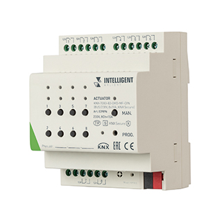 INTELLIGENT ARLIGHT Актуатор KNX-7083-82-DRO-MF-DIN (BUS/230V, 8x10А, KNX Secure)  (IARL, IP20 Пластик) | Arlight 039896