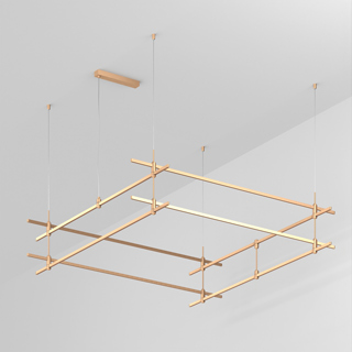 Основание ART-APRIORI-QUADRAT-2-HANG-2000x2000 (GD) (Arlight, IP20 Металл) | Arlight 048547