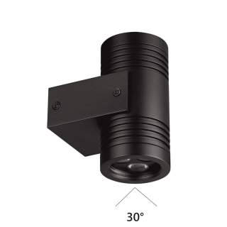 6648/12WL NATURE ODL24 725 черный/металл Фасадный светильник IP67 LED 12W 4000K AC85-265V STIMA | Odeon Light OL6648/12WL