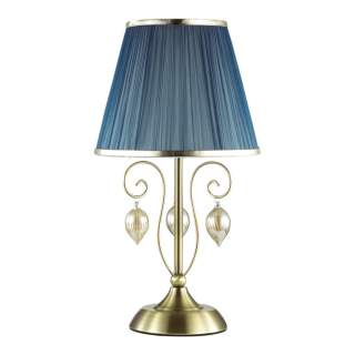 3921/1T CLASSIC ODL18 497 бронза/ткань/стекло Настольная лампа IP20 E14 40W 220V NIAGARA | Odeon Light OL3921/1T