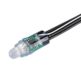 Герметичный управляемый модуль SPI-UVR-D12 5V RGB-BPT (0.3W, IP67, 90 deg) (Arlight, Пластик) | Arlight 039172