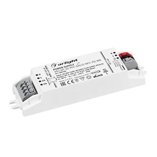 Блок питания ARJ-SP-23-PFC-DALI2-NFC-PD-WR (23W, 3-46V, 0.15-0.5A) (Arlight, IP20 Пластик) | Arlight 050106