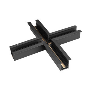 Коннектор крестовой MAG-CON-4560-F-X90 (BK) (Arlight, IP20 Металл) | Arlight 026923(1)