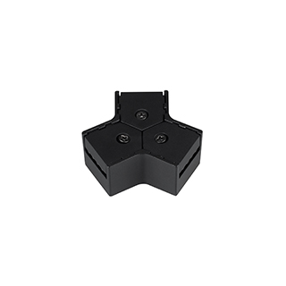 Коннектор тройной с питанием ART-INBELT-CON-T-POWER (BK, 48V) (Arlight, -)
