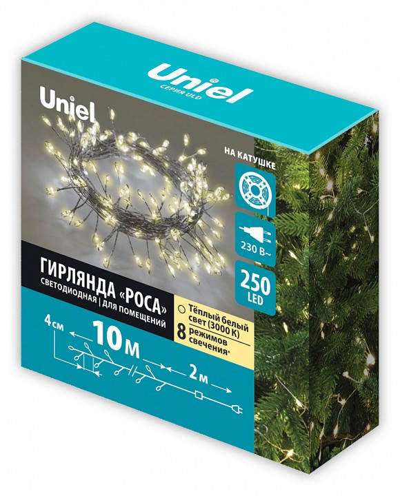 Гирлянда Нить Uniel  UL-00012124 | Uniel ULUL-00012124