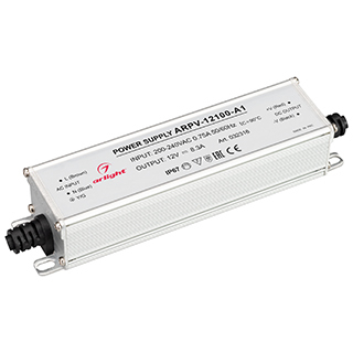 Блок питания ARPV-12100-A1 (12V, 8.3A, 100W) (Arlight, IP67 Металл) | Arlight 032316