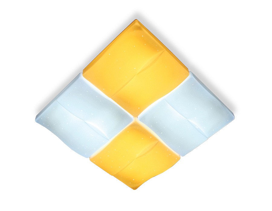 Потолочная люстра Ambrella FP FP2382 WH 128W D500*500 | Ambrella AMBRFP2382WH128WD500500