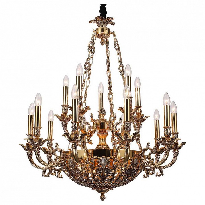 Подвесная люстра Lucia Tucci Firrnze FIRENZE 1781.15.3 antique gold | Lucia Tucci LTFIRENZE1781.15.3antiquegold