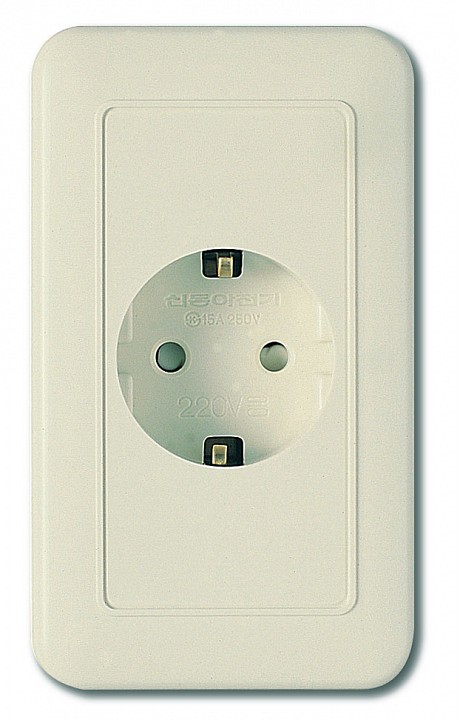 Розетка с заземлением Imex 70 Wide Ivory WSN 1121 | Imex IMXWSN1121