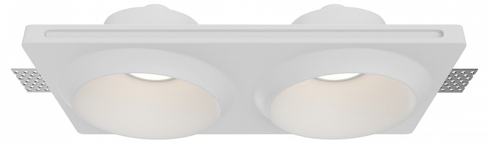 Встраиваемый светильник Maytoni Gyps Modern DL124-GU10-02-TRS-W | Maytoni MYDL124-GU10-02-TRS-W