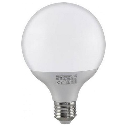 Лампа светодиодная Horoz Electric Globe E27 16Вт 3000K HRZ00002803 | Horoz Electric HRZ00002803