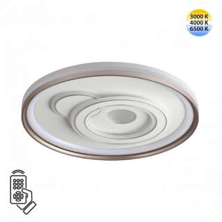 7785/85L PIKO LED SN 078 Светильник металл/белый/бронза LED 85Вт 3000-6500K D490 IP20 пульт ДУ GEMINI | Sonex SN7785/85L
