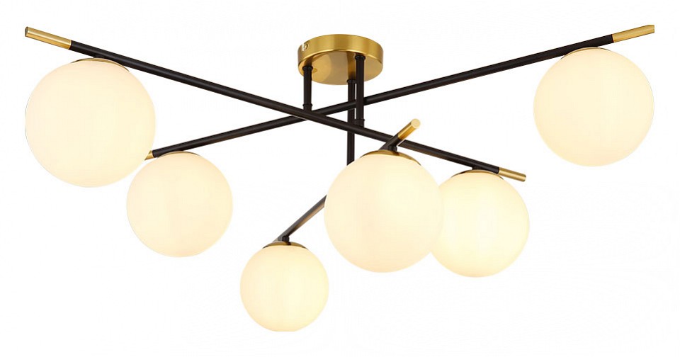 Потолочная люстра Arte Lamp Alcor A2224PL-6BK | Arte Lamp ARA2224PL-6BK