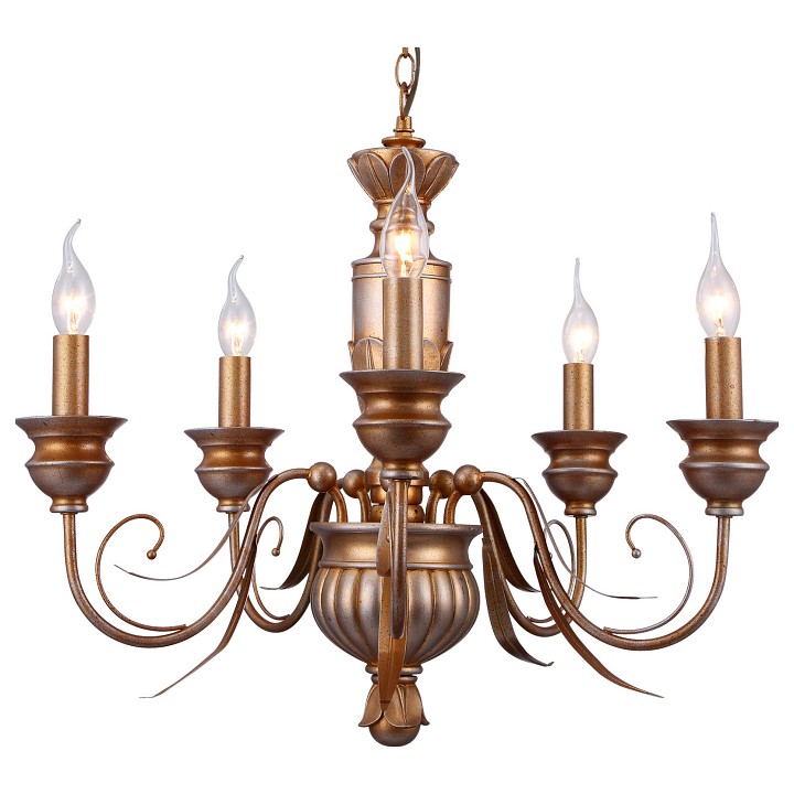 Подвесная люстра Arte Lamp Doratura A9075LM-5GA | Arte Lamp ARA9075LM_5GA