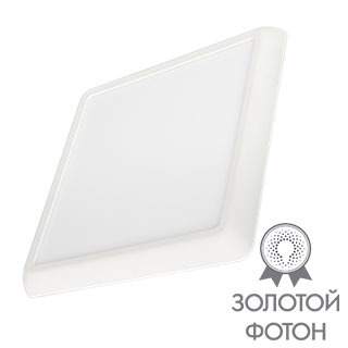 Светильник CL-FIOKK-S180x180-12W Day4000-MIX (WH, 120 deg, 230V) (Arlight, IP44 Пластик) | Arlight 034470