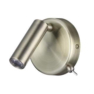 5222/3WL LEDIO LN22 000 бронза Бра с выкл. LED 3W 3000K 330Лм  220V CHASE | Lumion LN5222/3WL