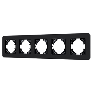 Рамка стеклянная FRM-OMALI-SFGS-5-BK (Arlight, -) | Arlight 049721