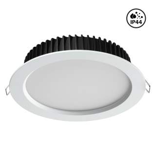 358306 SPOT NT19 493 белый Встраиваемый св-к (драйвер в комплект не входит) IP44 LED 4000K 20W DRUM | Novotech NT358306