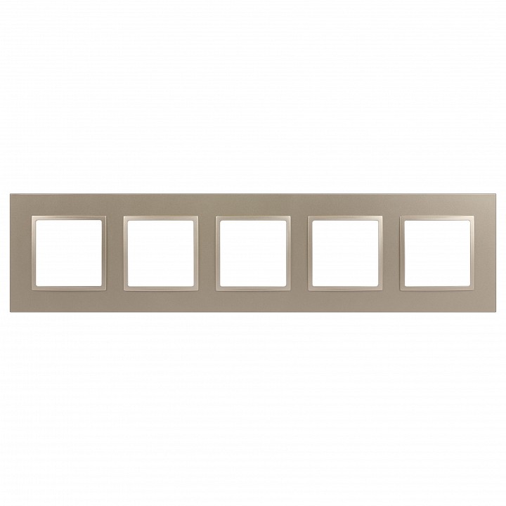 Рамка на 5 постов Эра Эра Elegance 14-5015-04 | Эра ERB0060594