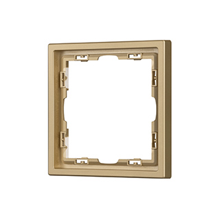 Рамка пластиковая FRM-NOBE-SFPL-1-GD (Arlight, -) | Arlight 054213