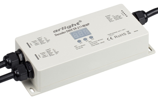 Декодер DMX SR-2114BWP (12-36V, 4x700mA) (Arlight, IP67 Пластик) | Arlight 019065